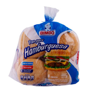 Pan Bimbo Hamburguesa 630g