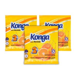 Konga Sabor Naranja 30g X3 unidades