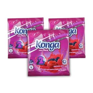 Konga sabor Mora 30g X3 unidades
