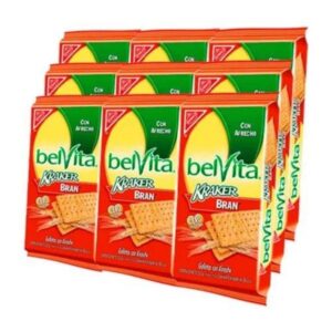 Galletas Kraker Bran Belvita 9 unidades 232g