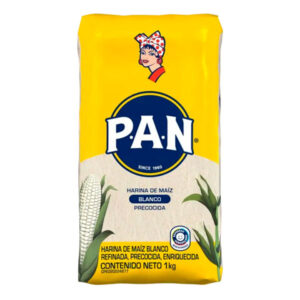 Harina Pan de Maíz Blanco 1Kg