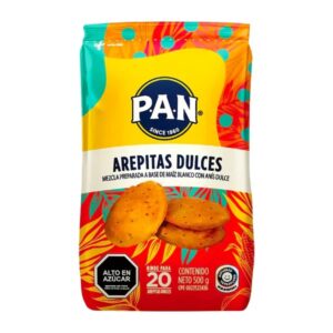Mezcla para Preparar Arepitas Dulces Pan 500g