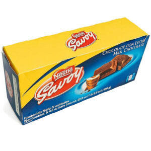Savoy Chocolate con Leche Display 5 unidades de 130g