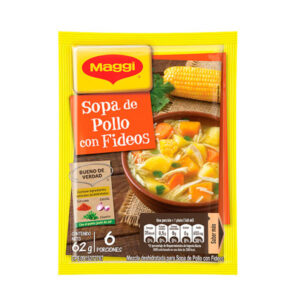 Sopa de Pollo Con Fideo Maggi Sobre de 62g