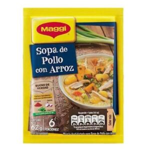 Sopa de Pollo con Arroz Mezcla Deshidratada 62g