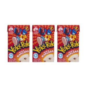 Jugo Yuky-Pak Manzana Tripack 250ml cada uno