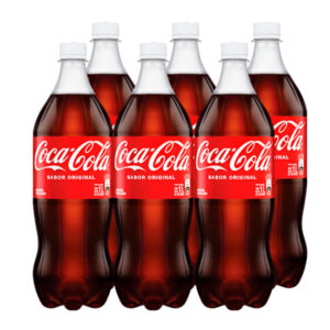 Refresco Coca-Cola 1L X6 unidades