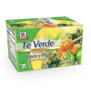 Infusión Té Verde Limón y Miel McCormick 20 unidades