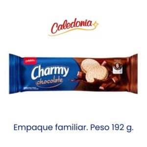 Galleta de Chocolate Charmy 192g 6 unidades