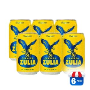 Cerveza Zulia Lata La Original 295ml X6 unidades
