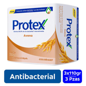 Jabón en Barra Protex Avena 110g 3 Unidades